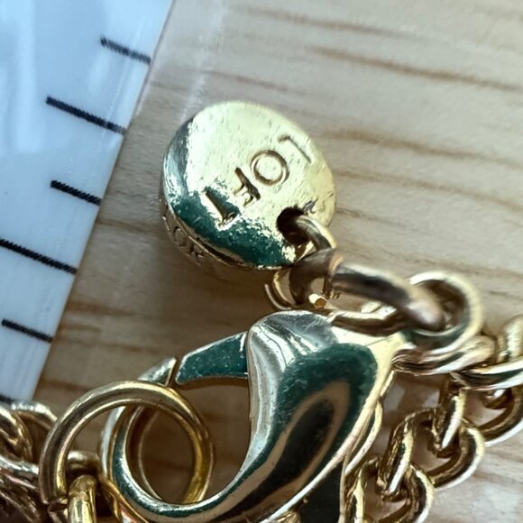 Gold-Tone Multi-Strand Necklace W/ Brown & Black Beads Chunky Design Fashion Jew - Picture 16 of 16